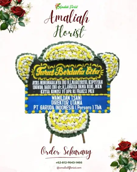 Papan Bunga Duka Kadilajo